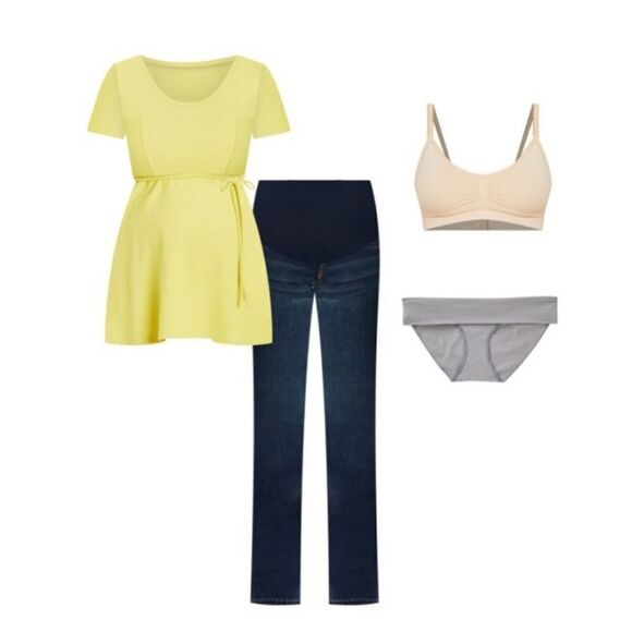 Indigo Blue Secret Fit Belly Stretch Maternity Jeans - Picture 9 of 16